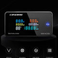 Electricity Meter Digital Ampermeter Voltmeter Timing Usage Monitor closed. 