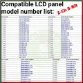 LVDS 2Ch 8bit 30 Pin Right Power Clip Hook System for 1920x1080 1440x900 1600x900 1920x120 resulation.