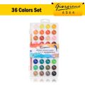 Giorgione Solid Watercolor Cake 36 Colors.