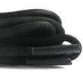 1 Pair Dia 4mm Thick Round Solid Wax Shoelaces Mountain Climbing Waxed Shoe Laces String Dress Leather Shoe Boots Sneaker 60cm,80cm,100cm,120cm,140cm,160cm.