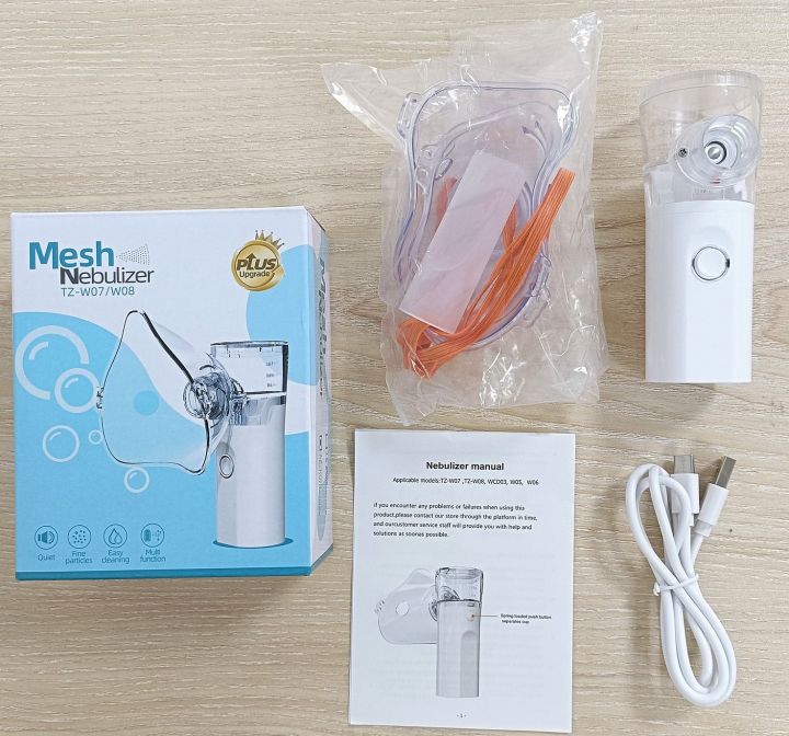 Mesh%20Nebulizer%20rechargeable%20Handheld%20Micro-Grid%20Sprayer%20TZ-W08%20And%20Adult%20Mask%20-%20Image%202