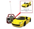 Rc Rechargeable Car Jack Royal 2.4Ghz Radio Control Ferrari 458 Super Car (Big Size) (Red).