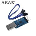 【Beauty Code】(NEW)AEAK CP2104 USB 2.0 to TTL UART 6PIN Module Serial Converter STC PRGMR Replace CP2102 With Dupont Cables.