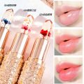 XRoland petal jelly color-changing lipstick women's moisturizing moisturizing moisturizing and moisturizing temperature-sensitive color-changing Douyin with the same Internet celebrity model. 