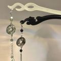 Chinese Style Butterfly Tassel Hairpin Chopstick Hair Stick Hair Ornament Pan Hair Headdress Female Antique Hair Accessories.