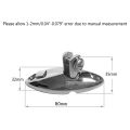 Quick Release Bimini Top Swivel Hinge Deck Side Mount 316 Stainless Steel Top Swivel Hinge Deck Side Mount. 