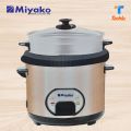 Miyako 3 In 1 Electric Rice Cooker /Miyako Rice Cooker Double Pot 1.8 Ltr. ASL-1180-KND-ROSE.