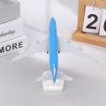 20CM Netherlands KLM Airlines 747-400 Airways Diecast Airplane Model Alloy Metal Air Plane Model Landing Gears Aircraft Toys. 