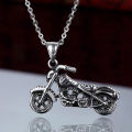 Fashion New Pendant Necklace Men Punk Trendy Simple Stainless Steel Chain Jewellery Gift.