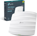 TP-Link EAP115 V4 300Mbps Wireless N Ceiling Mount Access Point (Supports LAN Power). 
