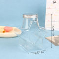 Star Shaped Doll Ornament Storage Box Plastic Bottle With Lids Food Storage Container Wide Mouth Jar Reusable Cookie Container.