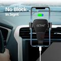 GETIHU Car Holder in Car Metal Gravity Air Vent Clip Mount No Magnetic Phone Holder For SmartPhone Stand Mobile Support Mount. 