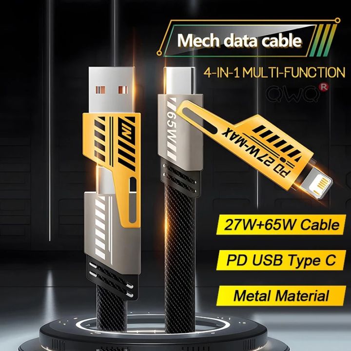 CASIFY%20CU05%2065W%204%20in%201%2065W%20Fast%20Charging%20Cable%20USB%20To%20Type%20C%20PD%20Cable%20Fast%20Charger%20Mobile%20Phone%20Cable%2065W%20Fast%20Charging%20Cable%20Type%20C%20to%20C%20Usb%20To%20C%20To%20iPhone%20Cable%20-%20Image%203