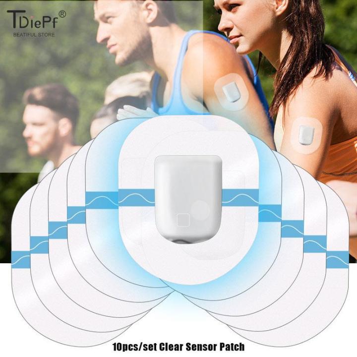 5/10/25PC Adhesive Patch CGM For Freestyle Libre Waterproof Adhesive Patches Pre Cut Back Paper Sensor Covers Patch Long Lasting