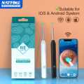 Camera Wireless LED Ear Smart Visual Cleaner Earpick Series Precision Wax Removal Tool Light Otoscope. 