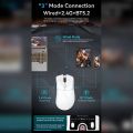 R1 1000Hz Wireless Mouse Wired/2.4G/BT5.2 3 Mode Connection Gaming Mouse 18000DPI Lightweight Ergonomic Mice For Computer Laptop. 