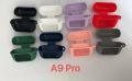 (Only Cover) A9 Pro Airpods Silicone Cover, Airpods A9 Pro with Touch Screen Display Tws Silicone Case.