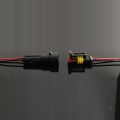 20PCS Car Sealed Waterproof Electrical Wire Connector Plug 2 Pin Way. 