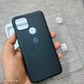 For Google Pixel 4A 5g Phone Back Case Soft Silicone Silky Shine Touch Finished Silicone Mobile Phone Back Cover Pixel 4a 5g.