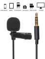 U-1 Microphone 3.5mm Jack Tie Clip-on Lapel Microphone for Mobile Phone. 