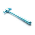 2Pcs Metallic Hammer Tool Stationery Creative Ballpoint Pen Hammer School Supply.