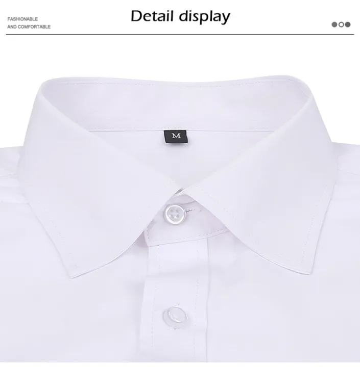Yellow%20Mens%20Dress%20Shirts%202023%20Spring%20New%20Regular%20Fit%20Stretch%20Button%20Down%20Shirt%20Men%20Wrinkle-Free%20Easy%20Care%20Causal%20Formal%20Chemise%20KEEMEEUYZO%20-%20Image%203