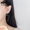 Carat Charm Ring Charming Bride Jewelry Rhinestone Necklaces Dangle Earrings Sets. 