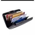 Aluminium Aluma Security Credit Card Holder â Black.