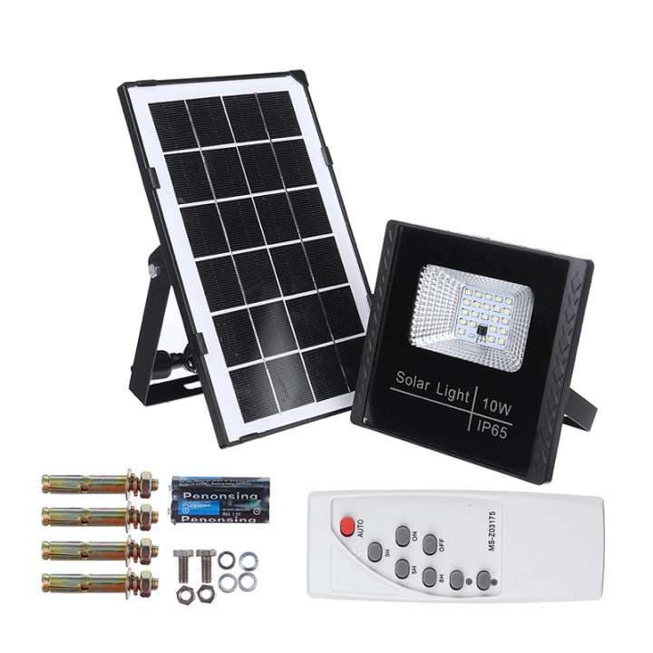 Common%2010W%20IP65%20Waterproof%20Solar%20Street%20Light%20Remote%20Control/Light%20Control%20LED%20Solar%20Panel%20Garden%20Lamp%20for%20Garden%20Backyard%20Street%20with%201%20Solar%20Panel%20+%201%20Remote%20Controller%20-%20Image%206