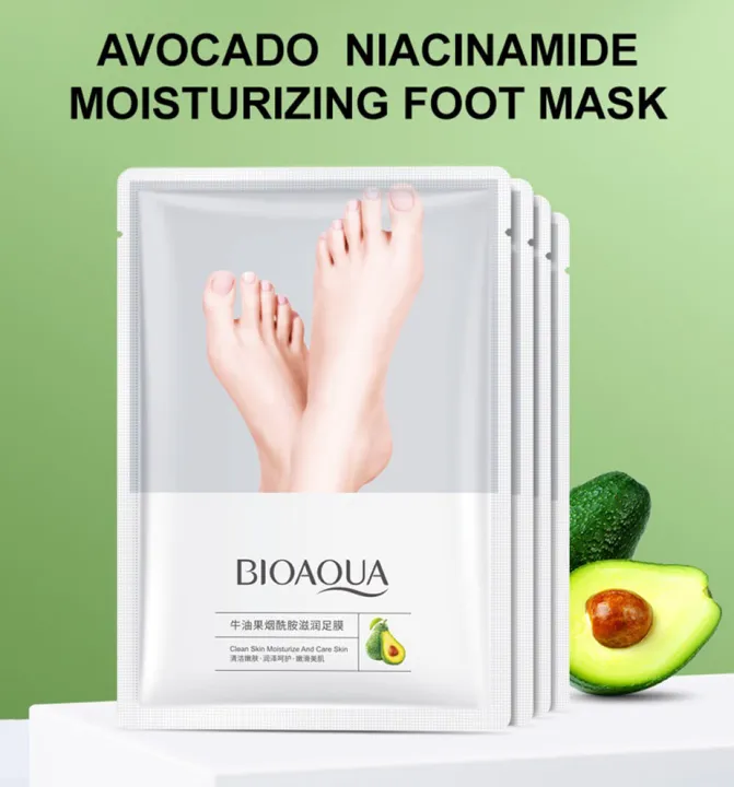 Bioaqua%20Avocado%20Niacinamide%20moisturizing%20Foot%20Mask%2035g%20-%20Image%202