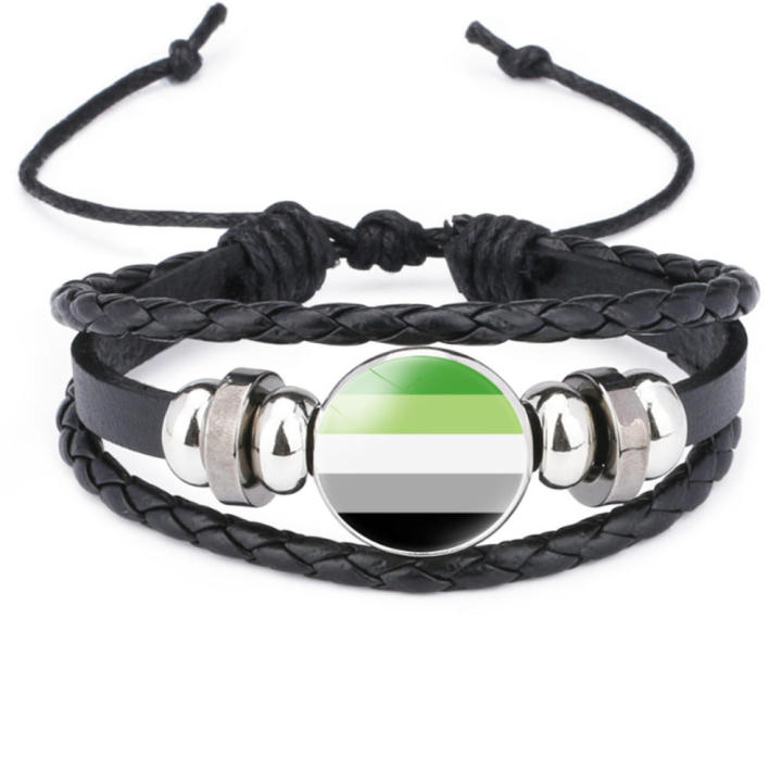 Handmade%20%20Pride%20Bracelet%20Unique%20Design%20Glass%20Beads%20Leather%20Braided%20Rainbow%20Bangle%20Adjustable%20Rainbow%20Flag%20%20Bracelet%20for%20%20Pride%20Event%20%20Support%20Queer%20Fashion%20Coming%20Out%20Gift%20Allies%20Accessory%20-%20Image%207