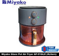 Miyako One Touch Cooking 4 Litre Digital Glass Pot Air Fryer | AF-01GLX. 