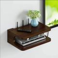 Wall Mount Wi-Fi Router Storage Paraphernalia Holder Set Top Box Stand. 