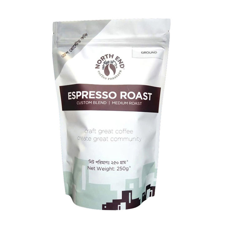 North End ESPRESSO ROAST  250G (ground)