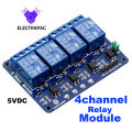 5VDC 4 Channel Relay Module/ 4 Channel Relay Module/ 5V Relay Module/ DC voltage relay module. 