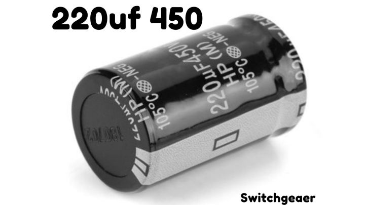 220uF 450V Electrolytic Capacitor (1PES)