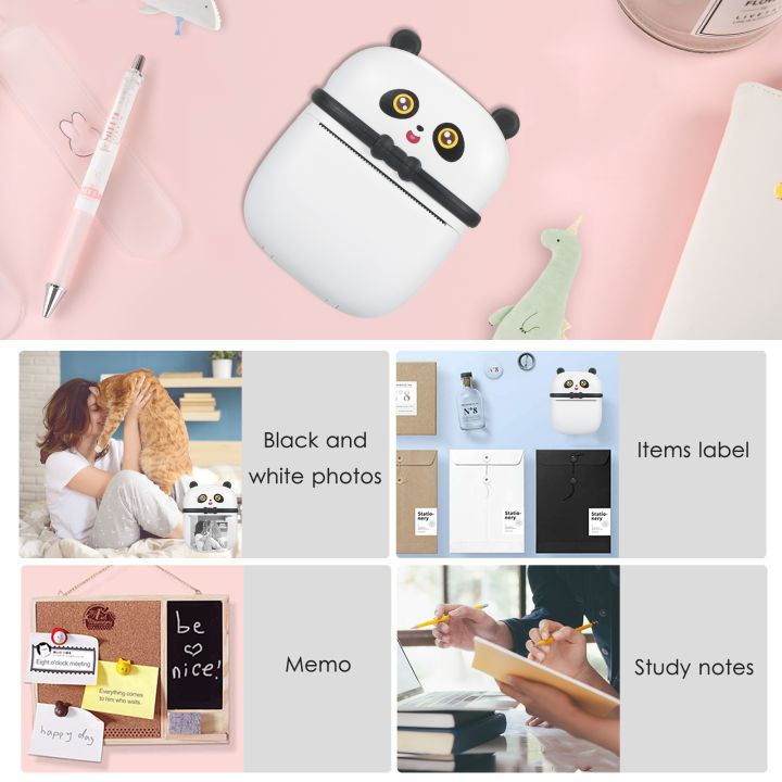 HXSJ%20Mini%20Portable%20%20Thermal%20Printer%2057mm%20Direct%20Thermal%20Printer%20200%20dpi%20Photo%20Note%20Ticket%20Barcode%20Label%20Printer%20Compatible%20with%20Android%20iOS%20and%2057mm*30mm%20Thermal%20Paper%201%20Roll%20Printer%20Paper%20for%20Any%20Direct%20Thermal%20Printer%20-%20Image%206