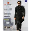 Raj Fashion new indian design black kurta || KRT52BL. 