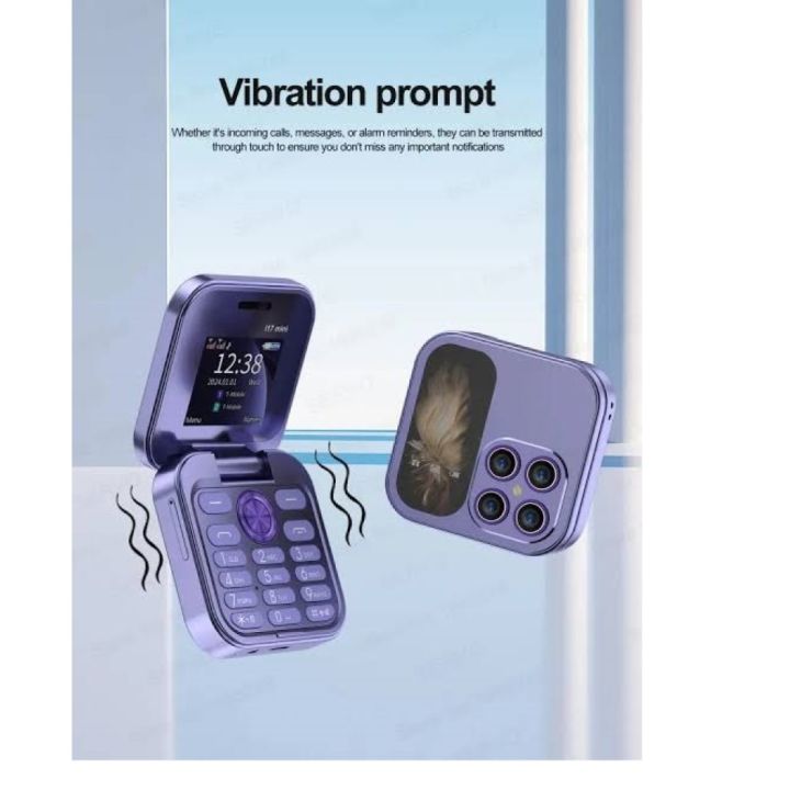 i17%20Mini%20Folding%20Mobile%20Phone%202%20SIM%20Purpal%20-%20Image%203