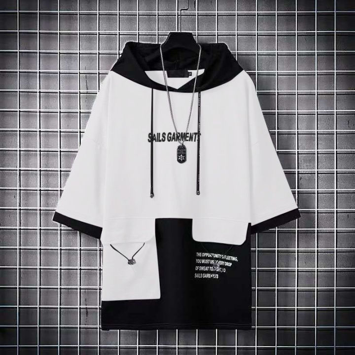 Spring%20and%20autumn%20hoodies%20men's%20thin%20color%20matching%20-hop%20tide%20brand%20loose%20tooling%20ckets%20handsome%20hooded%20jacket%20men's%20-%20Image%202