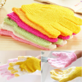 2 Pcs Exfoliating Gloves | Shower Mitt Scrub Gloves for Smooth Bath. 