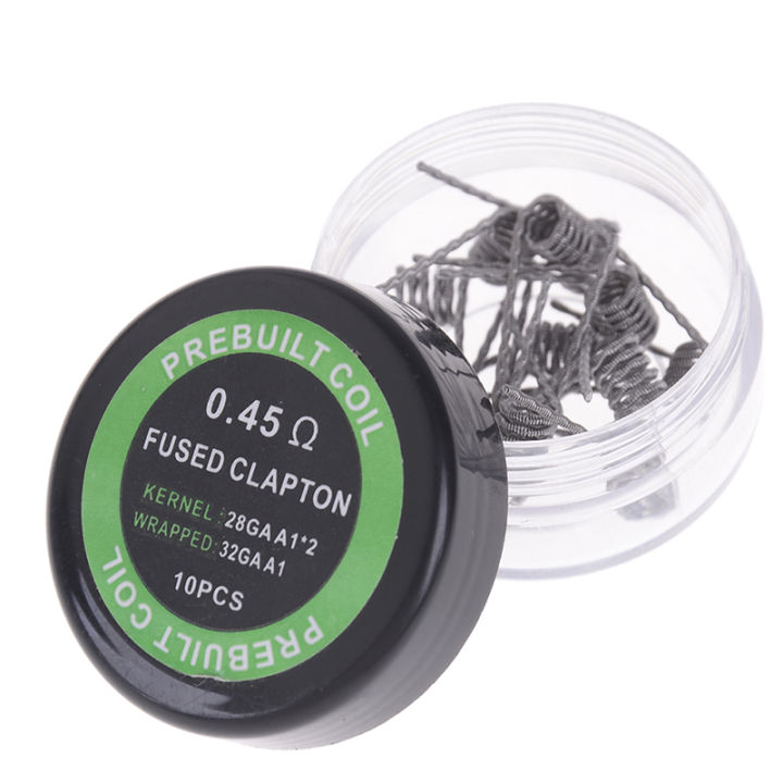 10Pcs%20A1%20Alien%20Quad%20Hive%20Fused%20Clapton%20Tiger%20Heating%20Wire%20Premade%20RBA%20RDA%20Coil%20-%20Image%206