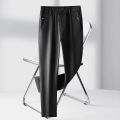 Summer Ankle-Length Casual Pants Men Thin Classic Style Fashion Slim Straight Cotton Brand Clothing Solid Color Trousers Male. 