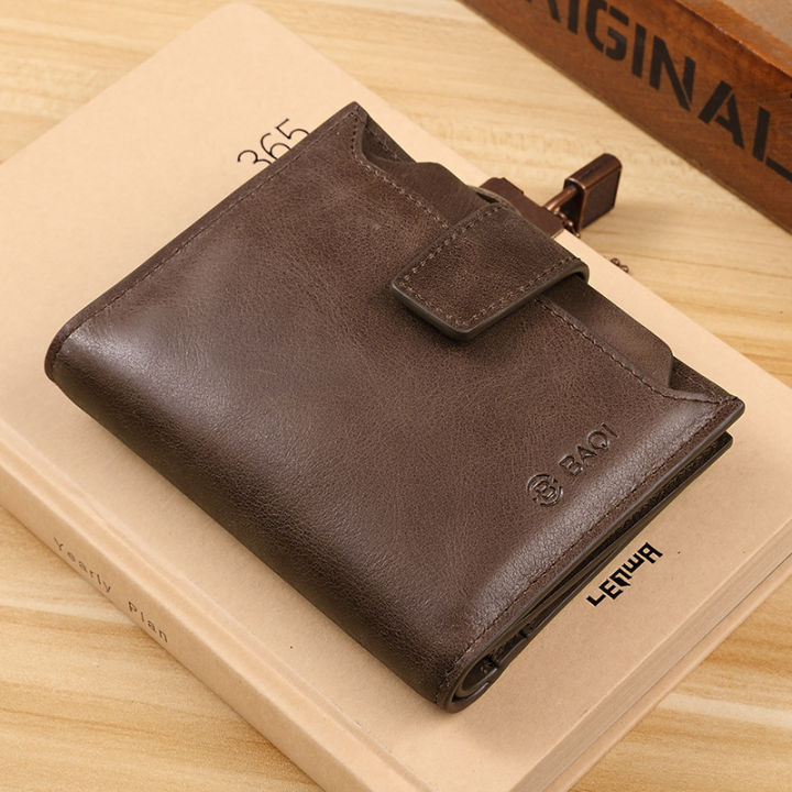 Wholesale%202024%20New%20Men's%20Wallet%20Genuine%20Leather%20Short%20Zipper%20Wallet%20Multifunctional%20Driver's%20License%20Card%20Holder%20Vertical%20Wallet%20-%20Image%206