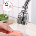 Kitchen Faucet Aerator 360° Rotatable Tap Head Shower Diffuser Rotatable Nozzle. 