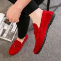 2021 New Autumn Social Men's Casual Pumps Korean Shoes Men's Kuaishou Cyber Celebrity Loafers Men's Loafers. 