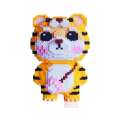 Compatible with LEGO oversized tiger building blocks small particle 3D puzzles difficult to assemble children's toys for girls. 