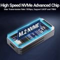 Jeyi 2230 Nvme Ssd Enclosure M.2 Case Portable External Solid State Disk Box Supports Uasp Trim. 