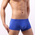 New Sexy Men Boxer Man Para Hombre Mens Boxers Striped Cuecas Masculina Boxershorts Homme Size L-2XL C902.