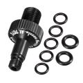 Ultralight Aluminum Alloy Rear Shock Air Valve Adapter MTB Bike Tool Accessory for Rockshox Monarch/DT Swiss XMM/IFP Refueling Tool. 